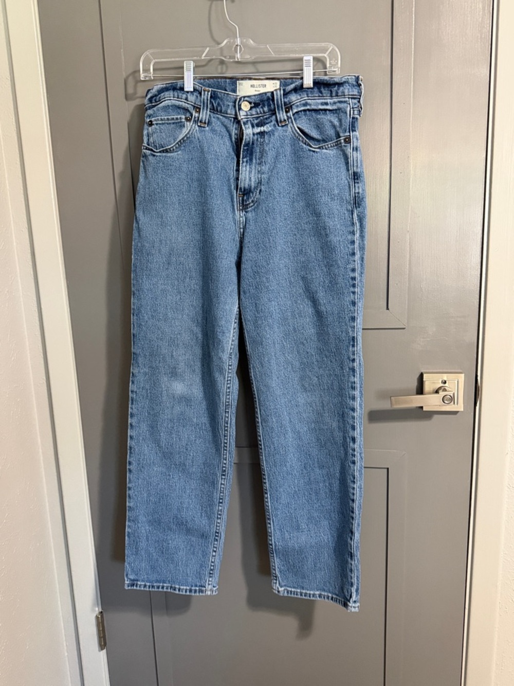 Hollister Blue Baggy Denim Jeans
